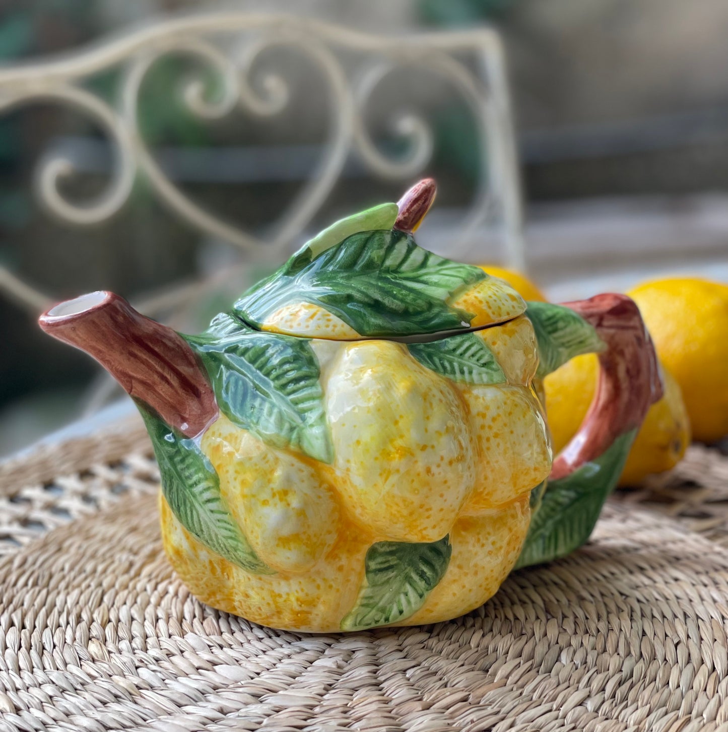 Théière citron