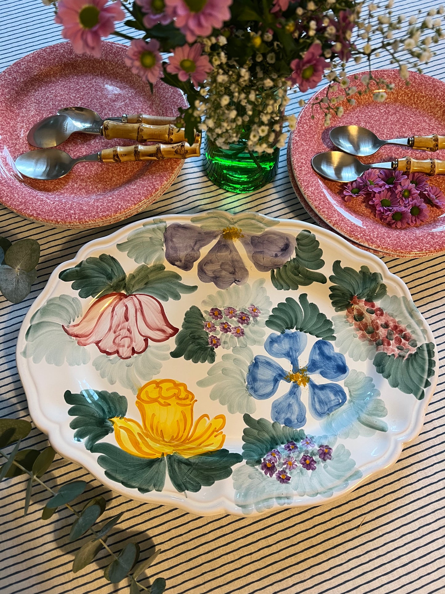 Plat fleurs Italy