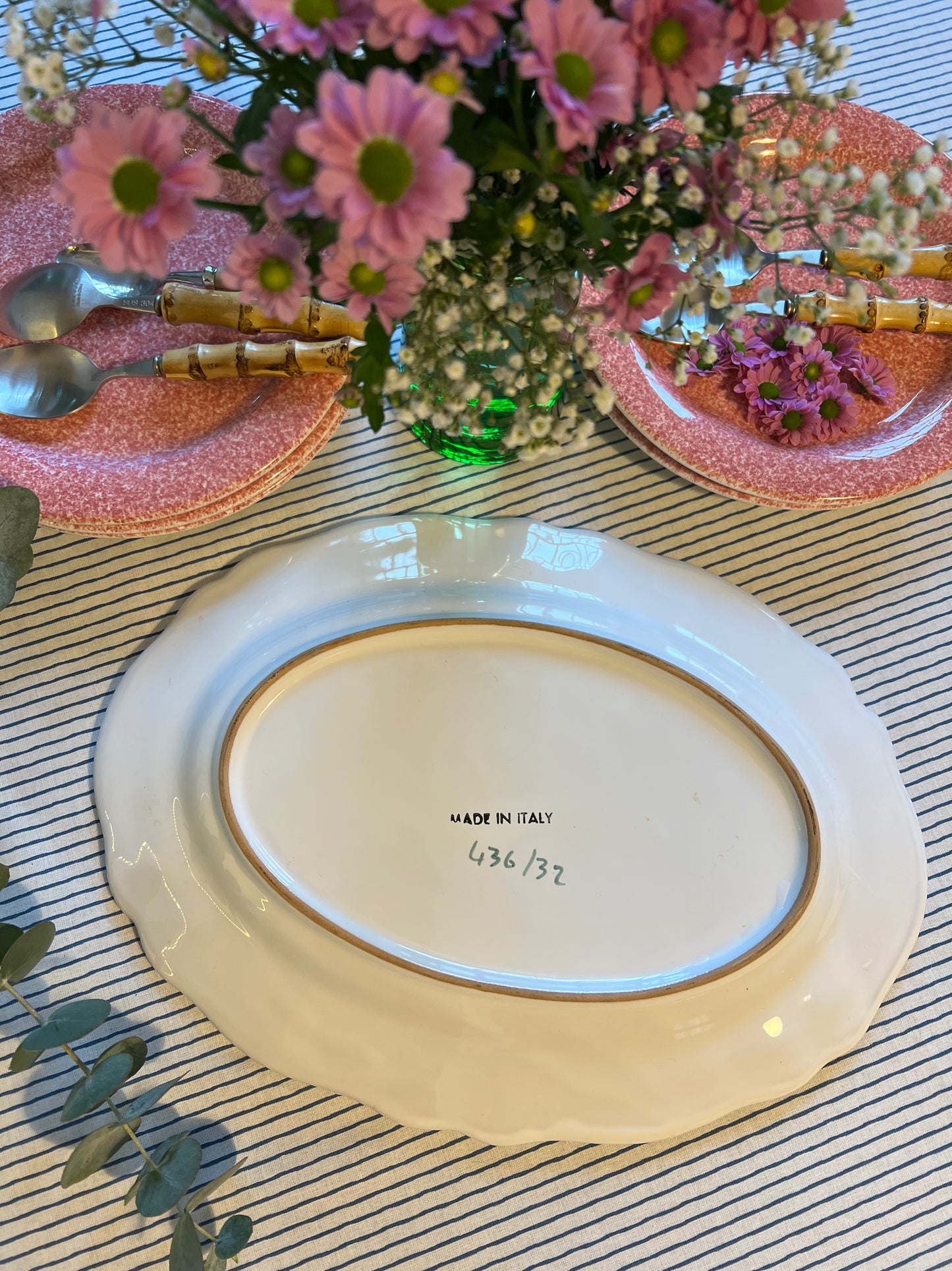 Plat fleurs Italy