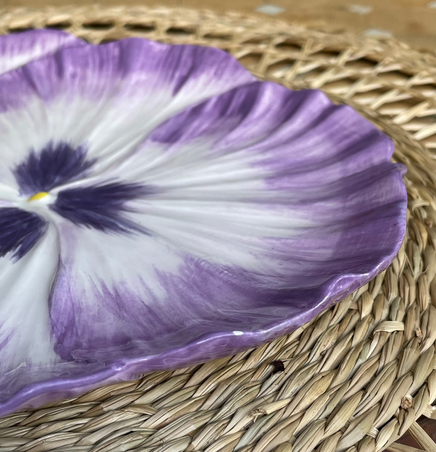 Petit plat fleur Made in Italy