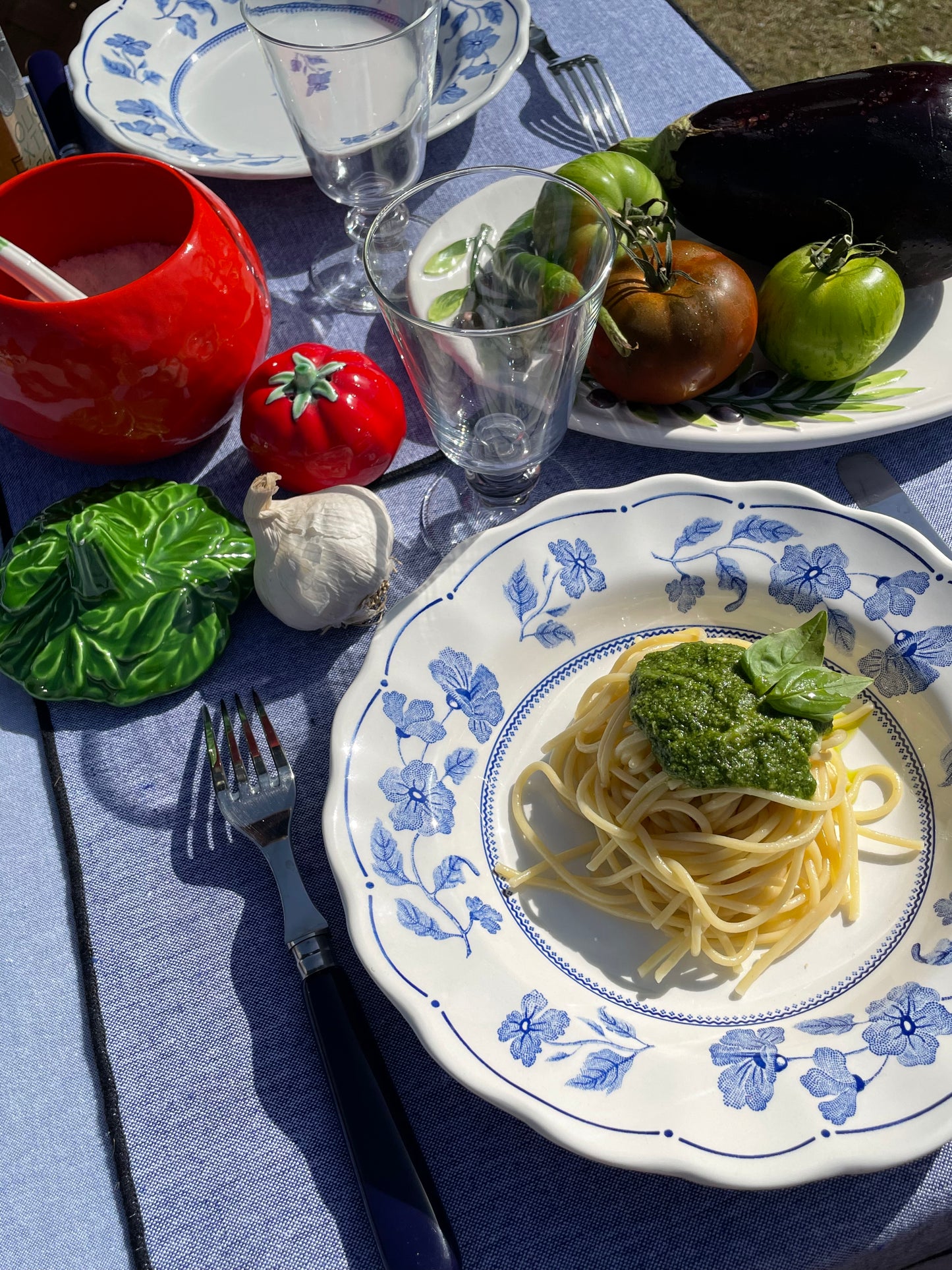 8 assiettes creuses italiennes fleurs