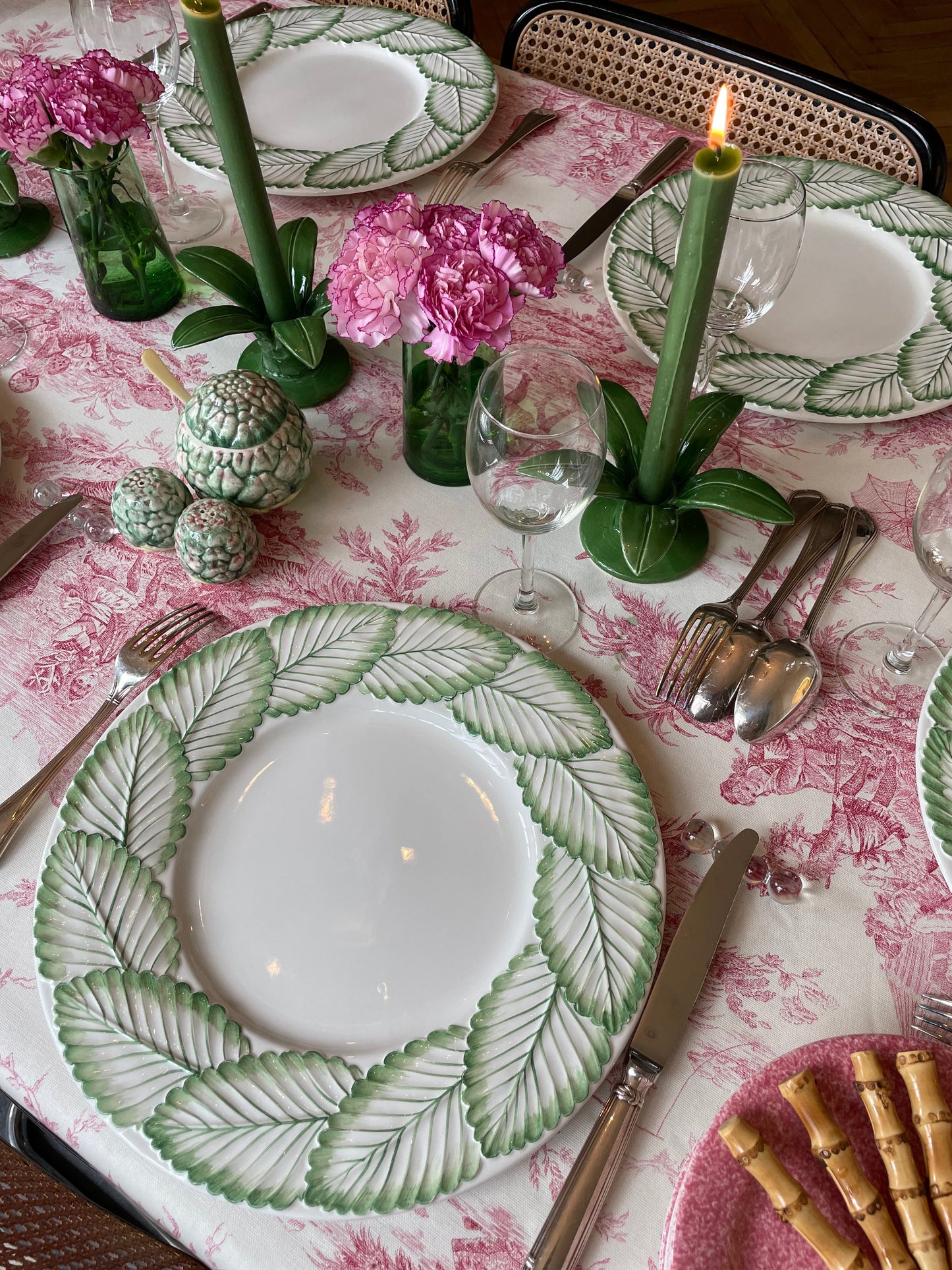 12 assiettes de présentation (vendues par 6) Made in Italy
