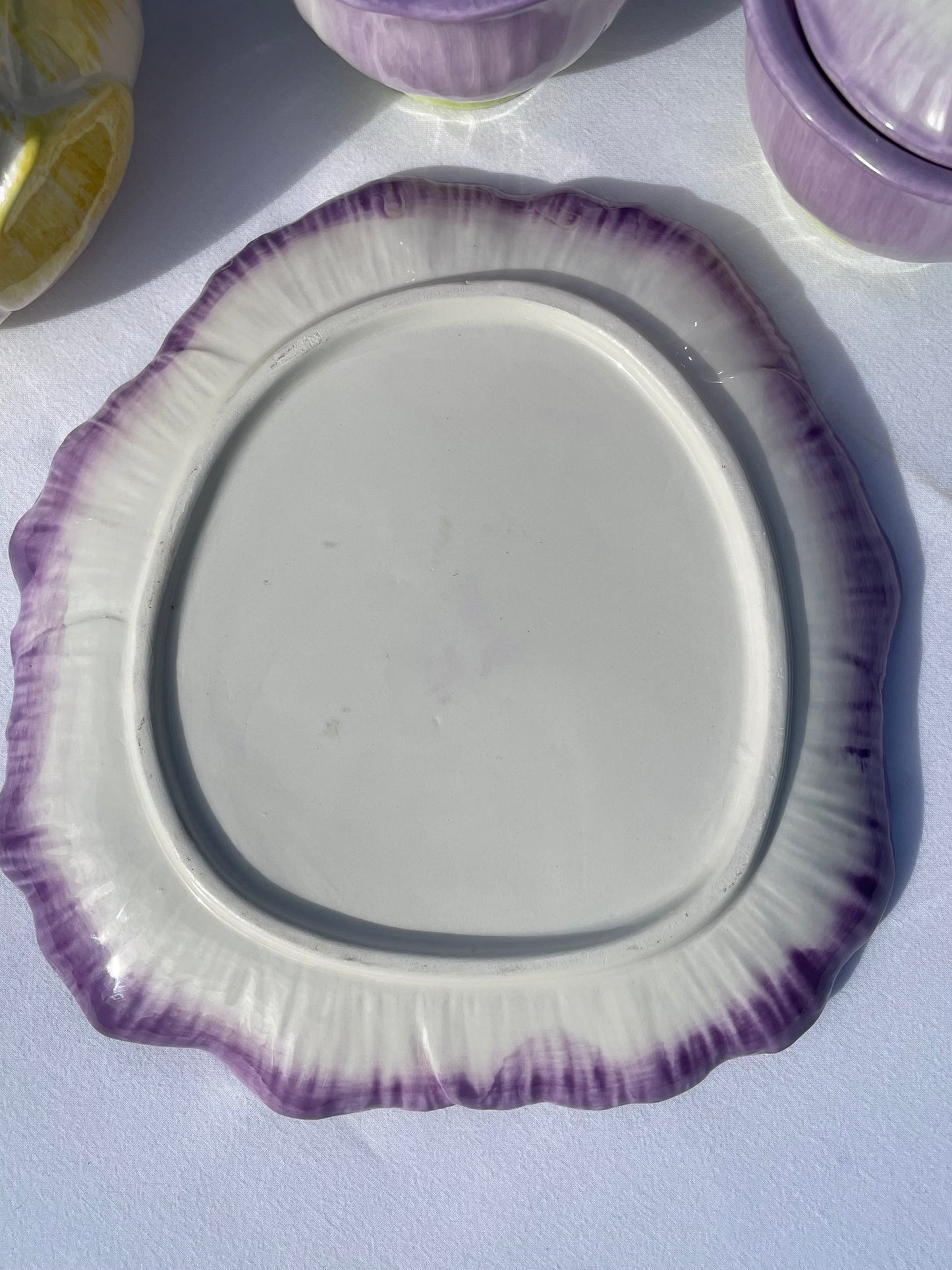 Petit plat fleur Made in Italy