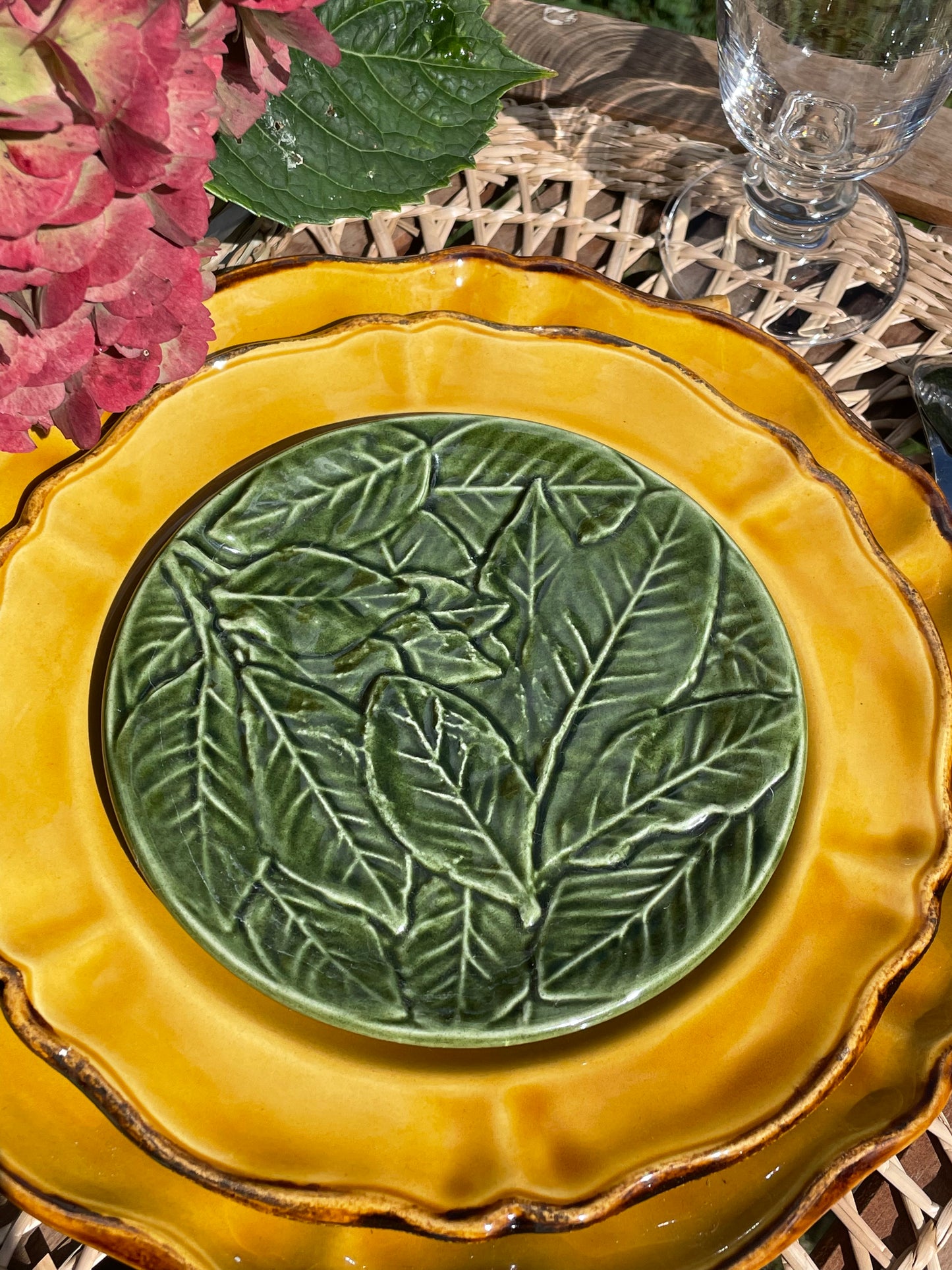 Sucrier/confiturier/moutardier citron