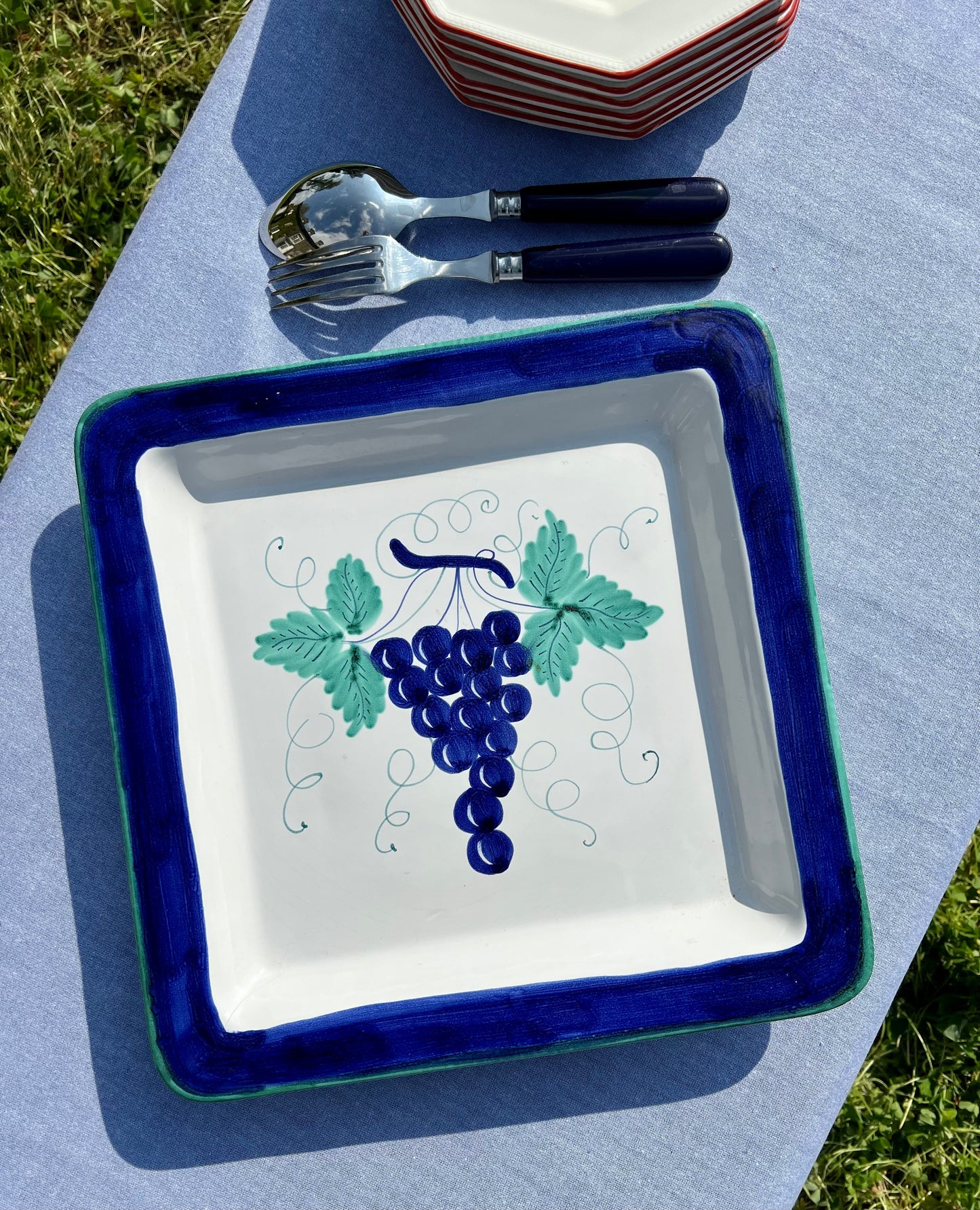 Plat grappe de raisin Made in Italy