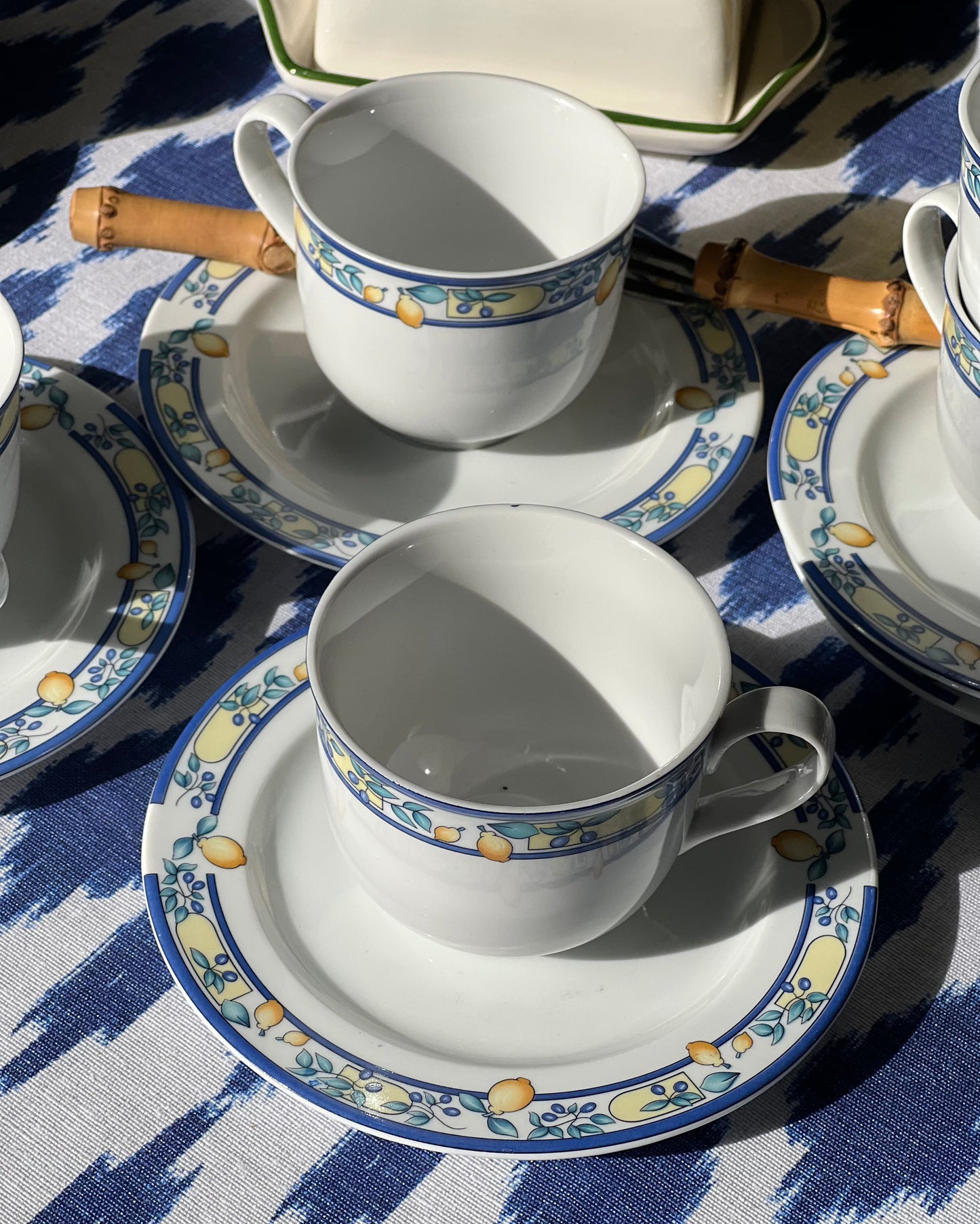 6 tasses café citrons