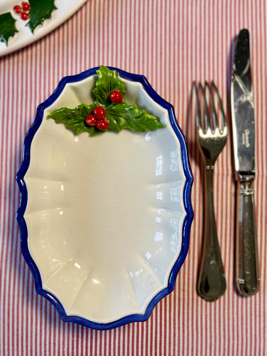 Petit plat houx made in Italy