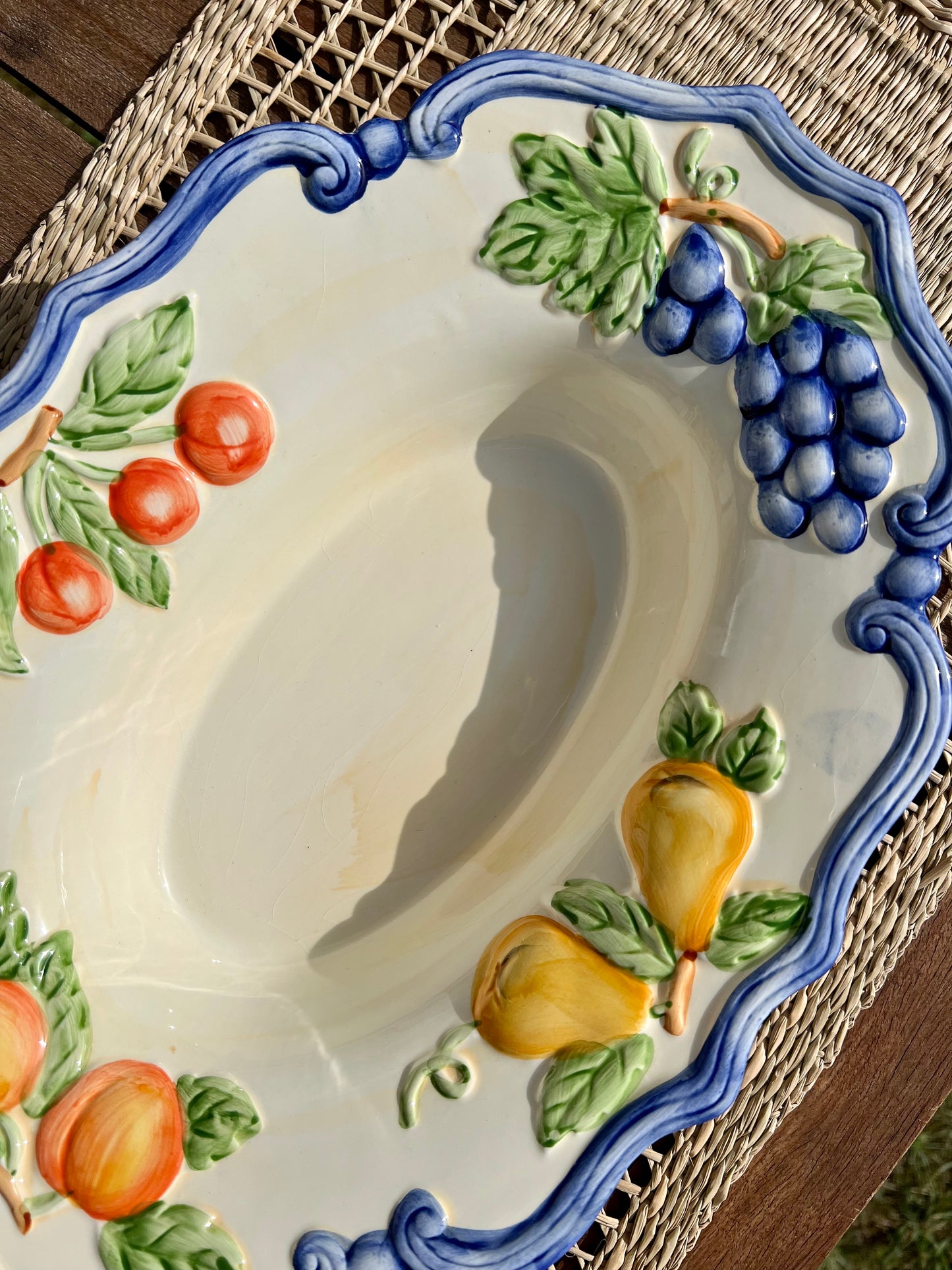 Grand plat fruits Made in Capri