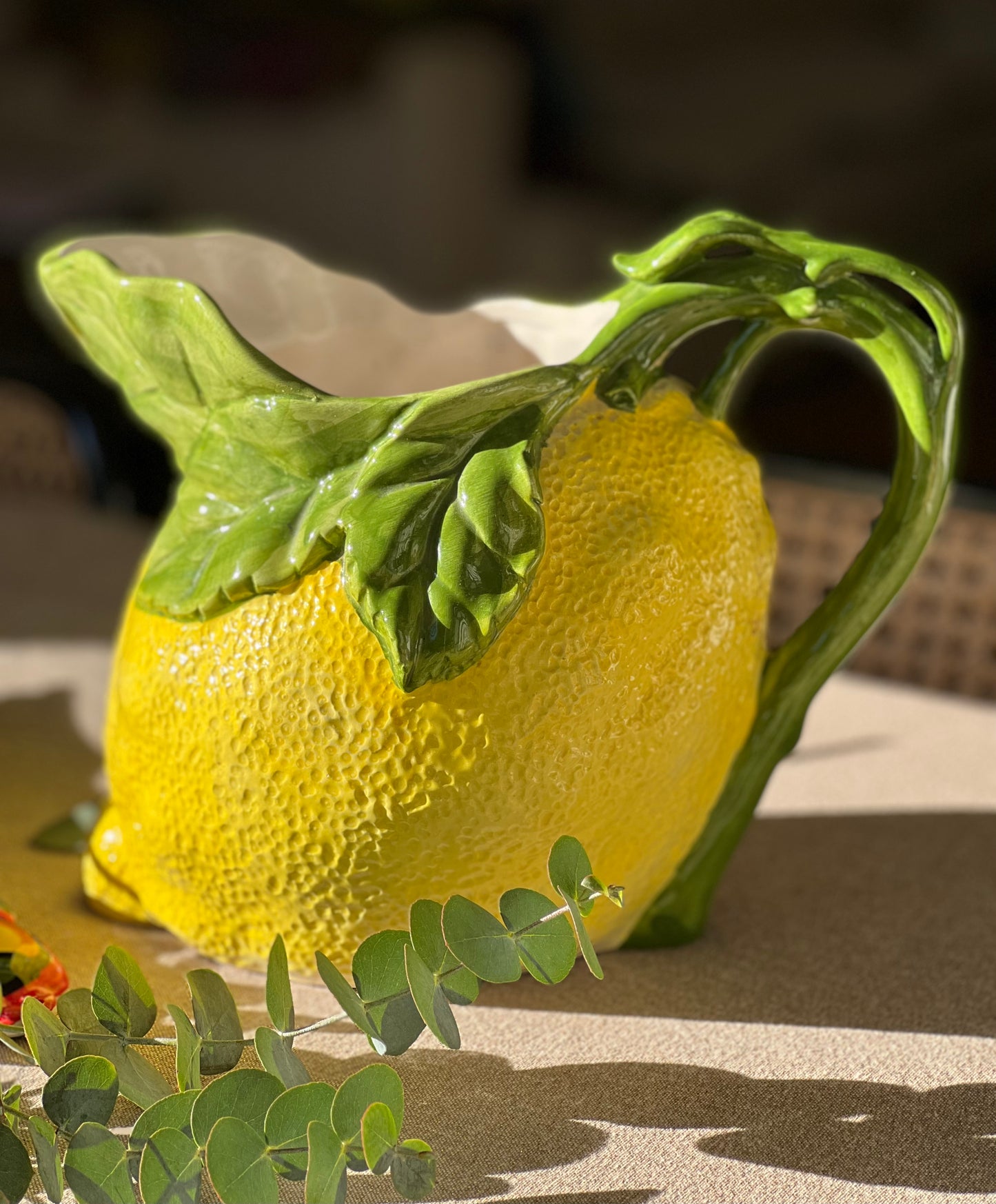 Pichet en forme de citron