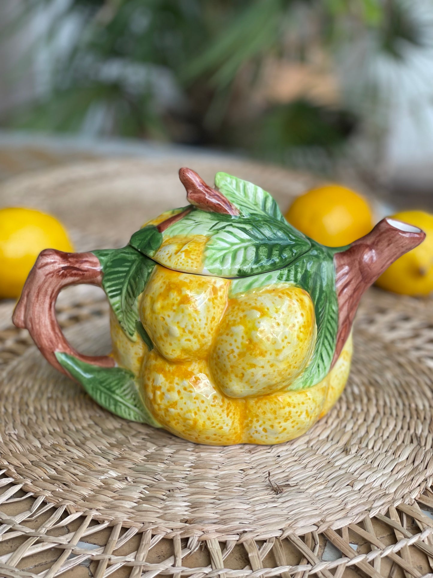 Théière citron